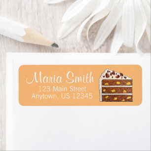 Southern Hummingbird Layer Cake Slice Dessert