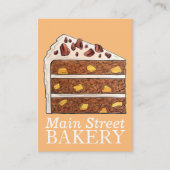 Southern Hummingbird Layer Cake Slice Dessert Visitenkarte (Vorderseite)