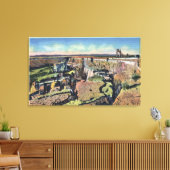 Southern Idaho - Berühmte Sinking Farm in Lachs Leinwanddruck (Insitu (Wohnzimmer))