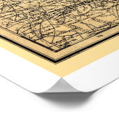 Southern Maryland Railroad Map 1881 Poster (Ecke)