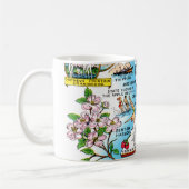 Southern Michigan Map Kaffeetasse (Links)