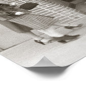 Southern Movie House, 1940. Vintages Foto Poster (Ecke)