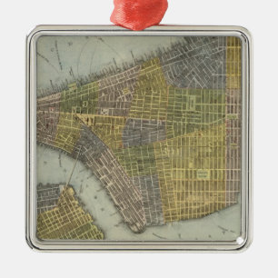 Southern New York City Ornament Aus Metall