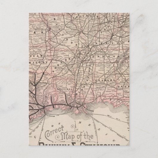 Southern Pacific Company Postkarte (Vorderseite)