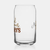 Southern Quote Mind Your Manners Stylish Tan Dosenglas (Links)