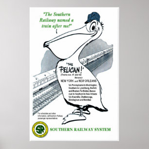 Southern Railway-Anzeige Poster