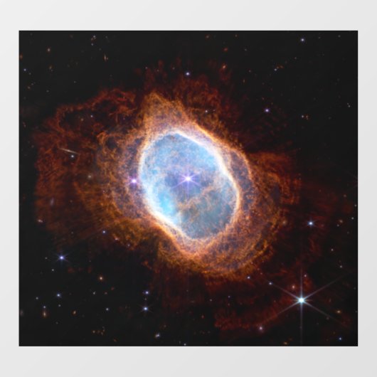 Southern Ring Nebula Space James Webb Telescope Fensteraufkleber (Blatt)