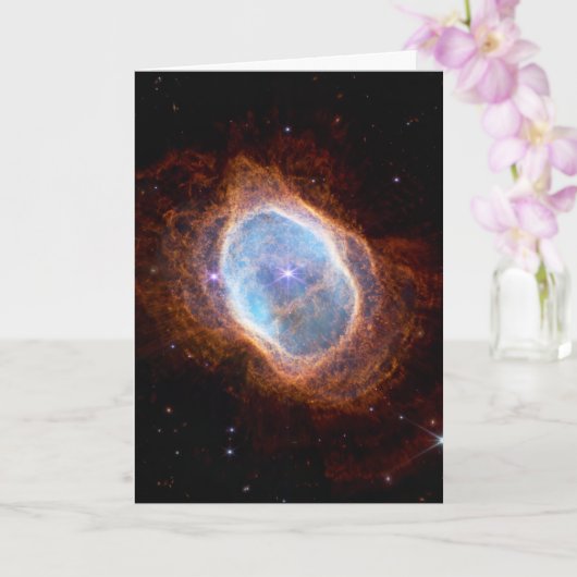 Southern Ring Nebula Space James Webb Telescope Karte (Orchidee)