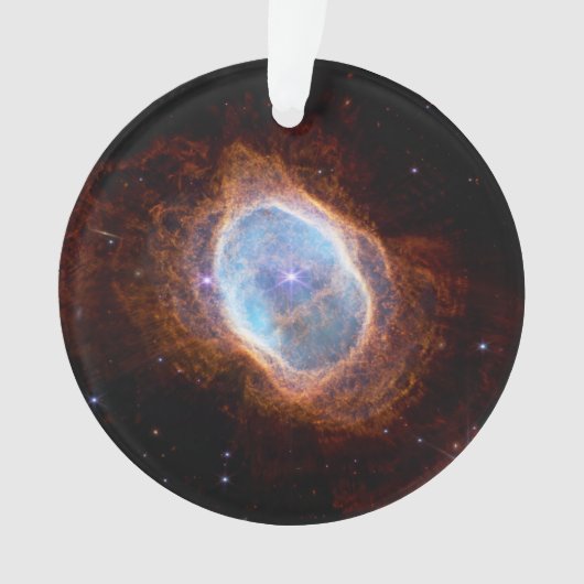 Southern Ring Nebula Space James Webb Telescope Ornament (Vorderseite)