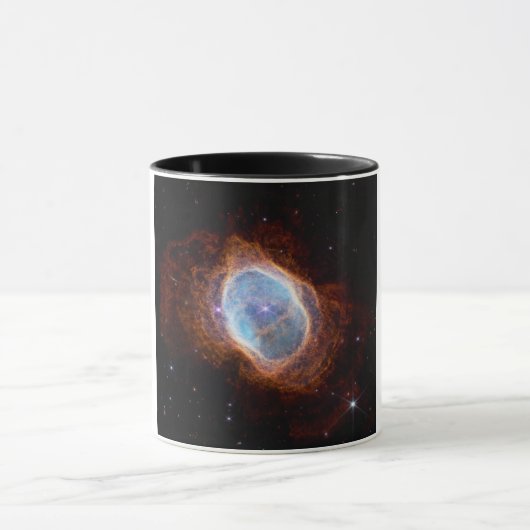 Southern Ring Nebula Space James Webb Telescope Tasse (Zentrum)
