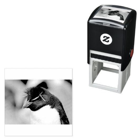 Southern Rockhopper Penguin Permastempel (Beispiel)