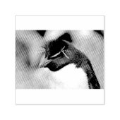 Southern Rockhopper Penguin Permastempel (Design)