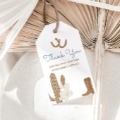 Southern Rodeo Cowboy Birthday Geschenkanhänger