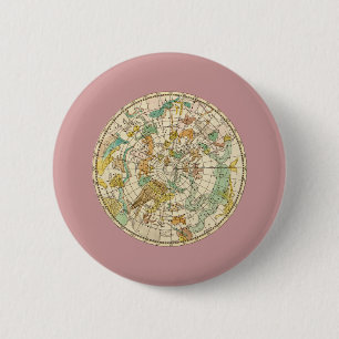 Southern Sky Star Chart and Constellation Map Button
