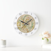 Southern Sky Star Chart and Constellation Map Große Wanduhr (Zuhause)