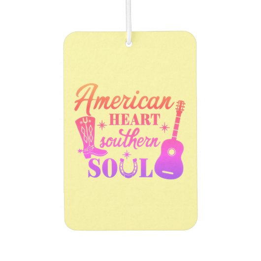 „Southern Soul“-Lufterfrischer Autolufterfrischer (Vorderseite)