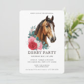 Southern Style Derby Party Invitation Einladung (Stehend Vorderseite)