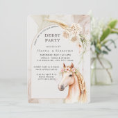 Southern Style Derby Party Invitation Einladung (Stehend Vorderseite)