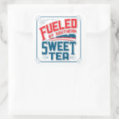 Southern Sweet Tee Square Stickers (Tasche)