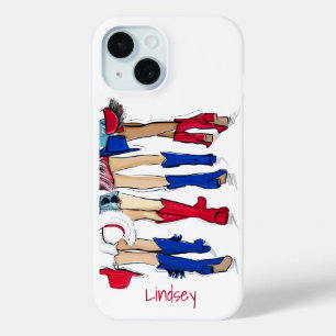 Southern Texas Ladys Fashion Cowboy Boots Name Case-Mate iPhone Hülle