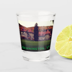 Southern Vermont Uni Mansion, Bennington Glass Schnapsglas