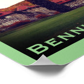 Southern Vermont Uni Mansion, Bennington Poster (Ecke)