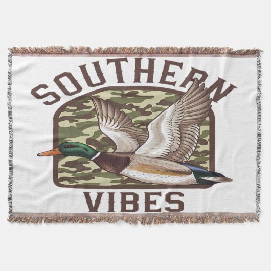 Southern Vibes Flying Duck Camouflage Decke (Vorderseite)