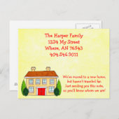 Southern Zuhause Moving New Address Ankündigung (Vorne/Hinten)