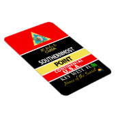 Southernmost Point Buoy Key West Magnet (Rechte Seite)