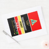 Southernmost Point Buoy Key West Rechteckiger Aufkleber (Umschlag)