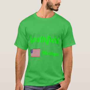 Southfield Michigan Stilvolle Drucke1 T-Shirt