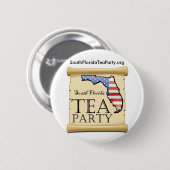 SouthFloridaTeaParty.org Button (Vorne & Hinten)