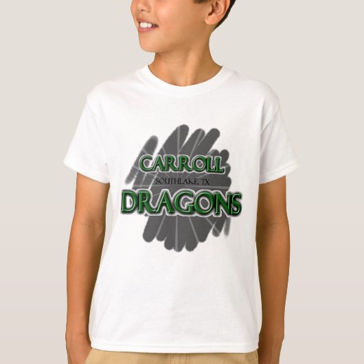 Southlake Carroll Drachen - Southlake, TX T-Shirt (Vorderseite)