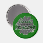 Southlake Carroll Dragons - Southlake, TX Magnet (Vorderseite/Rückseite)