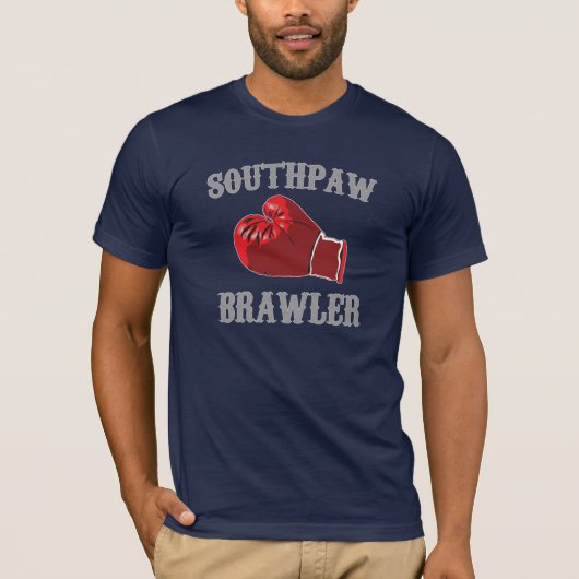 Southpaw Brawler T-Shirt (Vorderseite)