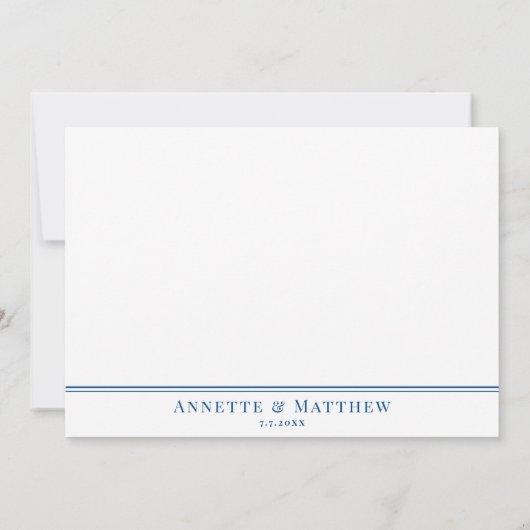 Southport Boothbay Hafen Maine Elegante Karte (Rückseite)