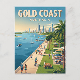 Southport Broadwater Australien Postkarte