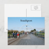 Southport Pier Postcard Postkarte (Vorne/Hinten)