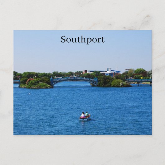 Southport Postkarte (Vorderseite)