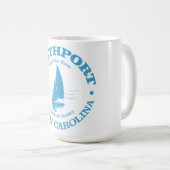 Southport (Segelboot) Kaffeetasse (VorderseiteRechts)
