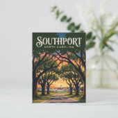 Southport USA Postkarte (Stehend Vorderseite)