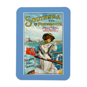 Southsea und Portsmouth Magnet