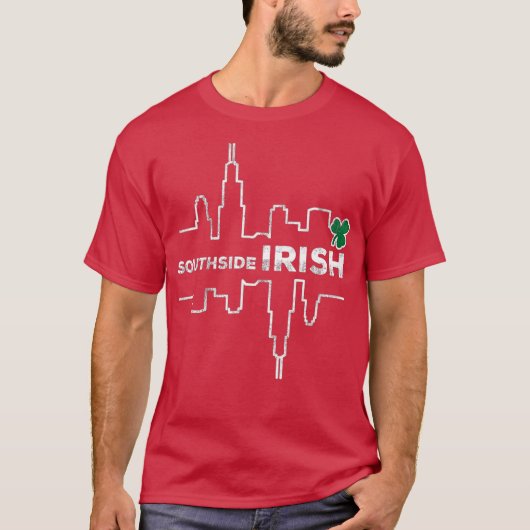 Southside Irish Chicago St Patricks Day Parade T-Shirt (Vorderseite)