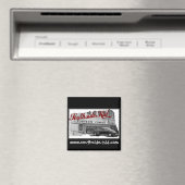 Southside Kid Square Car Magnet (In Situ (Geschirrspüler))