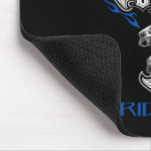 Southside Reiter-Mausunterlage-Schwarzes Mousepad (Ecke)