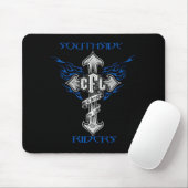 Southside Reiter-Mausunterlage-Schwarzes Mousepad (Mit Mouse)