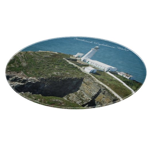 Southstack Leuchtturm Wales. Schneidebrett (Ecke)