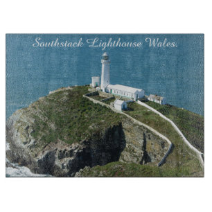 Southstack Leuchtturm Wales. Schneidebrett