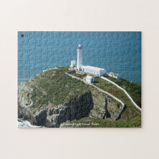 Southstack Light House Wales Puzzle (Horizontal)