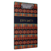 Southvestern geometrisches Muster ethnischer Klemmbrett (Rechts)